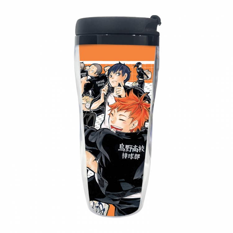 Haikyuu!! Anime double-layer insulated water bottle and cup 350ML