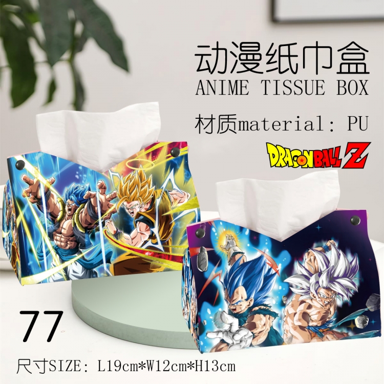 Pokemon Anime peripheral PU tissue box creative storage box 19X12X13cm