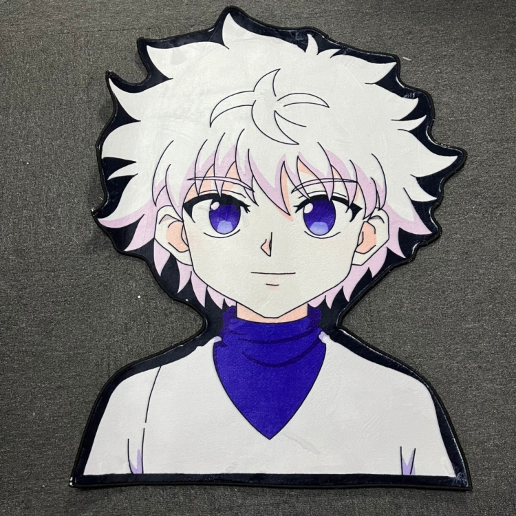 HunterXHunter Anime Surrounding Belgian Velvet Vacuum Irregular Mat Carpet Floor Mat 90x100CM H02-1