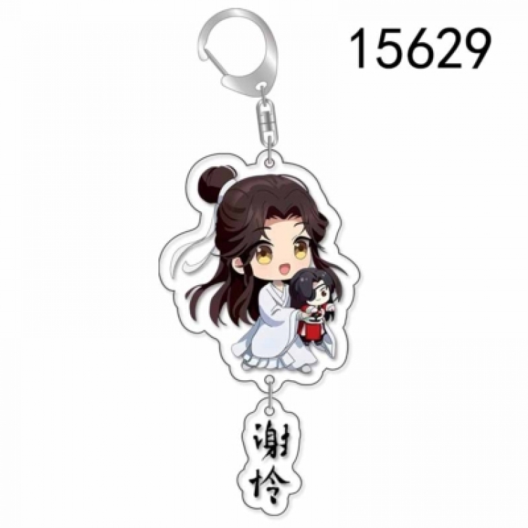 Heavenly Official Blessing Anime acrylic Pendant Key Chain  price for 5 pcs