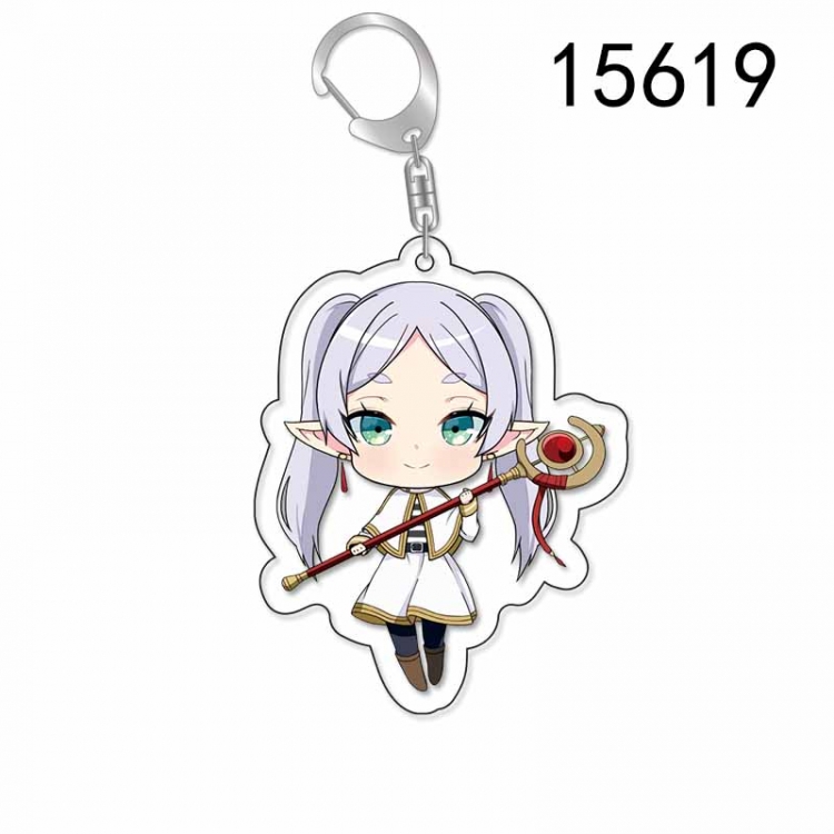 Frieren: Beyond Journey's End Anime Acrylic Keychain Charm price for 5 pcs