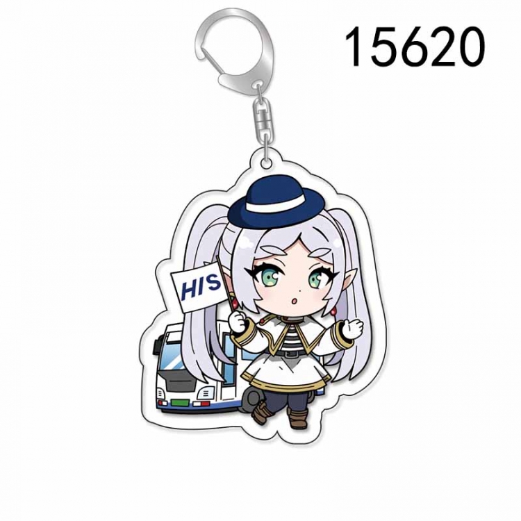 Frieren: Beyond Journey's End Anime Acrylic Keychain Charm price for 5 pcs