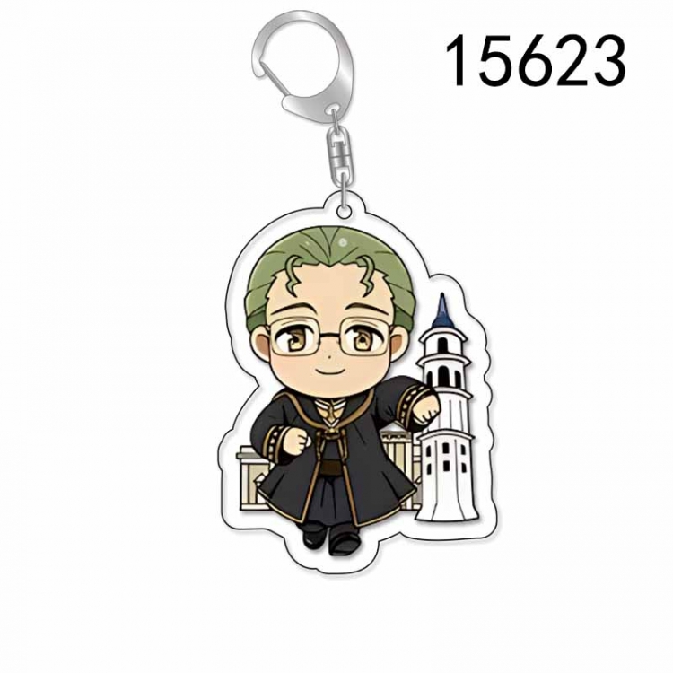 Frieren: Beyond Journey's End Anime Acrylic Keychain Charm price for 5 pcs