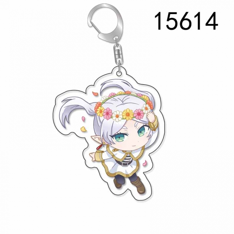 Frieren: Beyond Journey's End Anime Acrylic Keychain Charm price for 5 pcs
