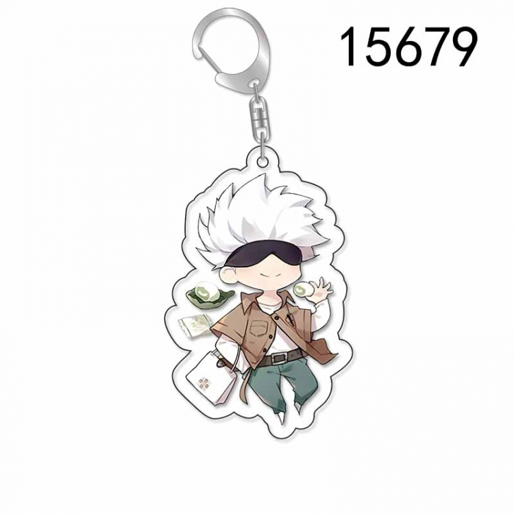 Jujutsu Kaisen Anime Acrylic Keychain Charm price for 5 pcs