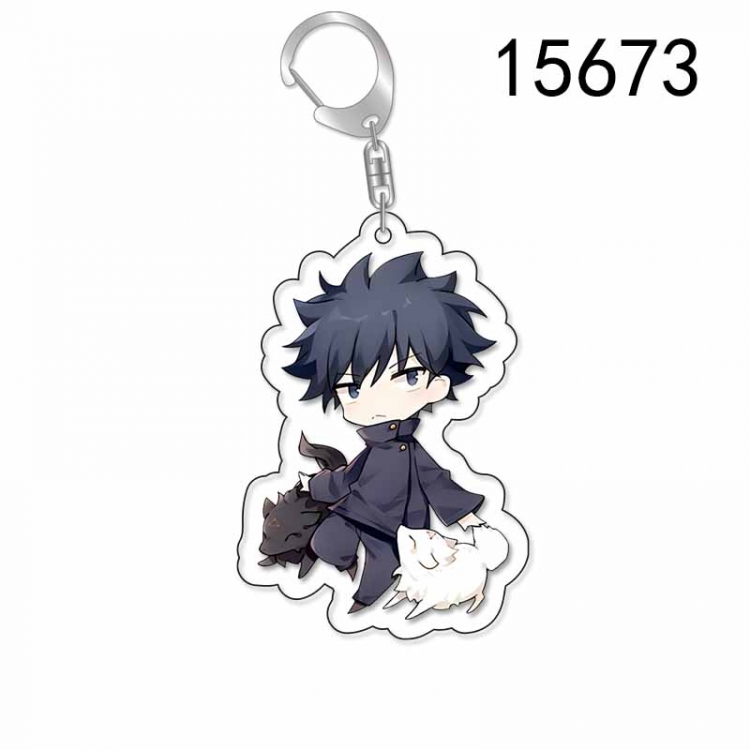 Jujutsu Kaisen Anime Acrylic Keychain Charm price for 5 pcs