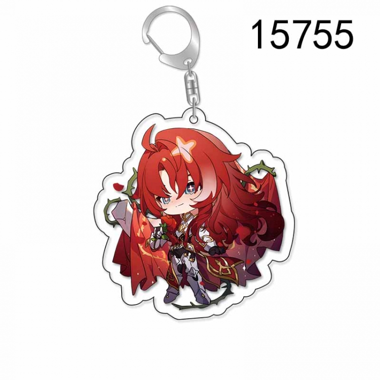 Honkai: Star Rail Anime Acrylic Keychain Charm price for 5 pcs