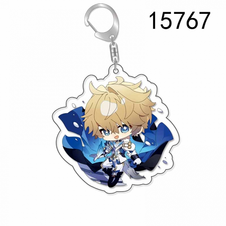 Honkai: Star Rail Anime Acrylic Keychain Charm price for 5 pcs
