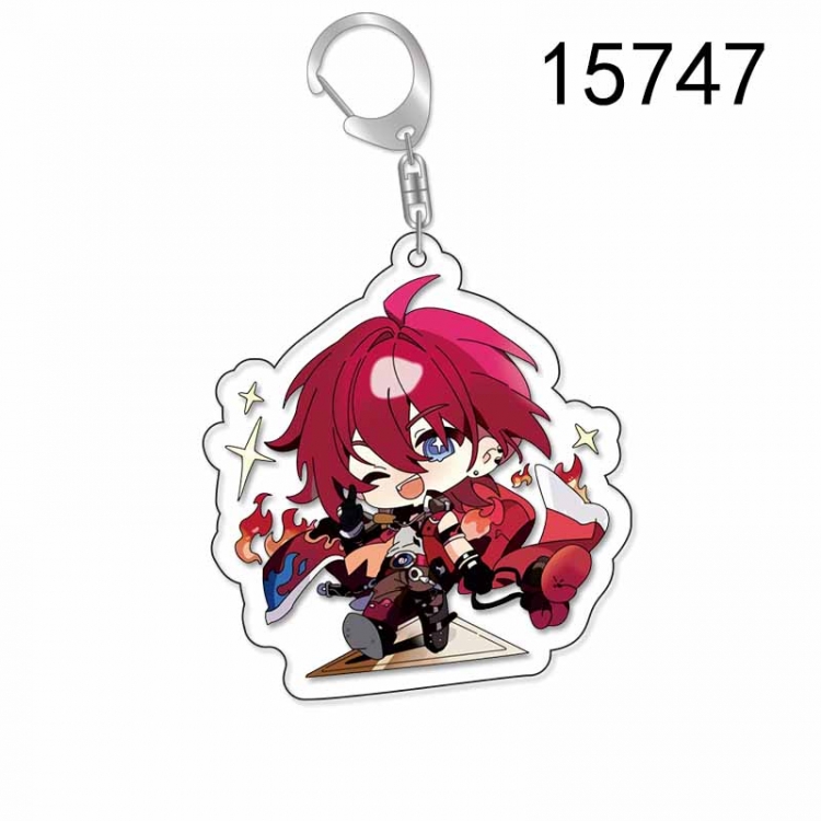 Honkai: Star Rail Anime Acrylic Keychain Charm price for 5 pcs