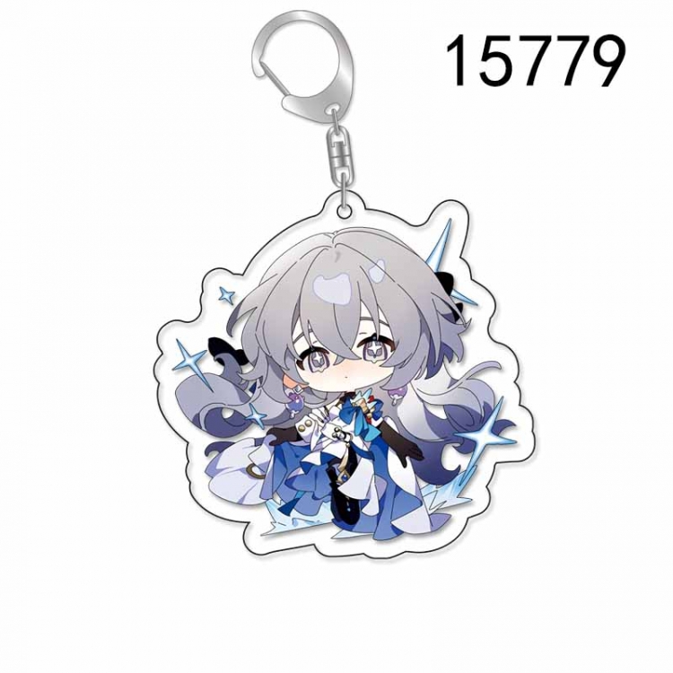 Honkai: Star Rail Anime Acrylic Keychain Charm price for 5 pcs