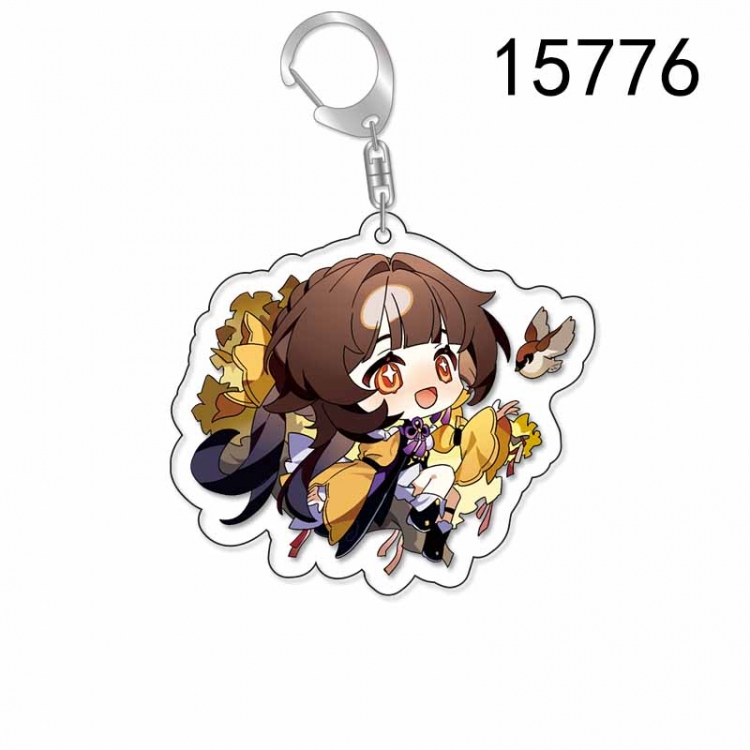Honkai: Star Rail Anime Acrylic Keychain Charm price for 5 pcs