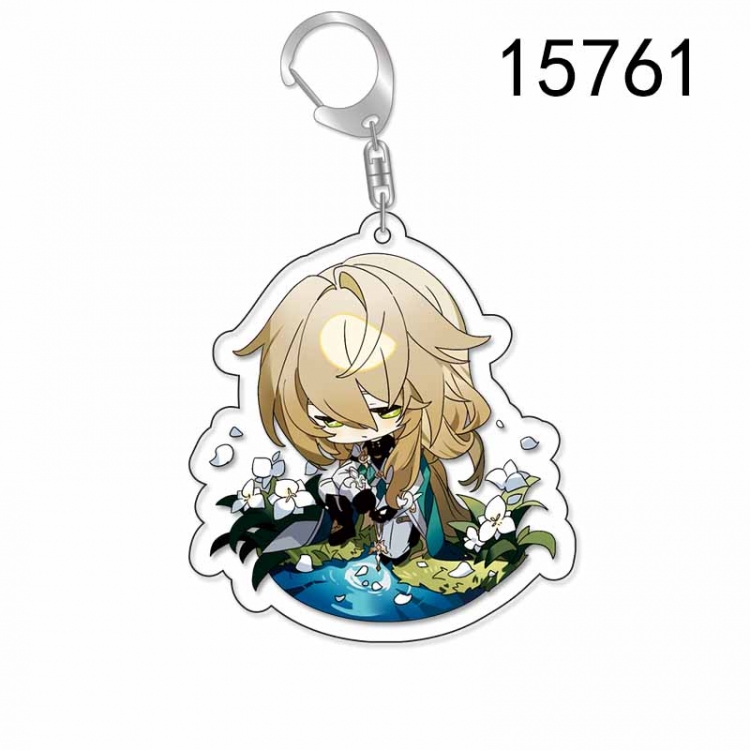 Honkai: Star Rail Anime Acrylic Keychain Charm price for 5 pcs