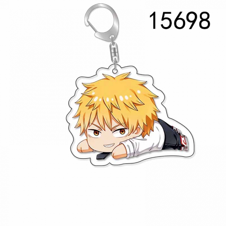 Chainsawman Anime Acrylic Keychain Charm price for 5 pcs