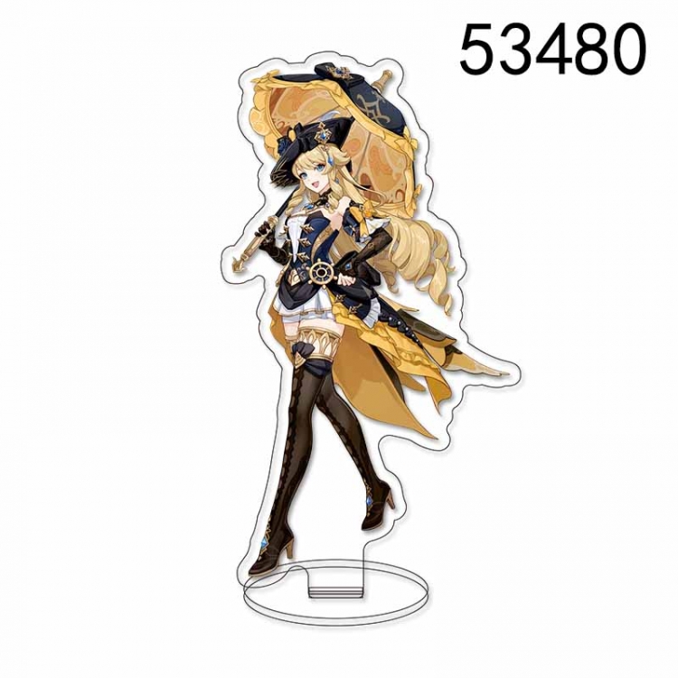 Genshin Impact Anime characters acrylic Standing Plates Keychain 15CM