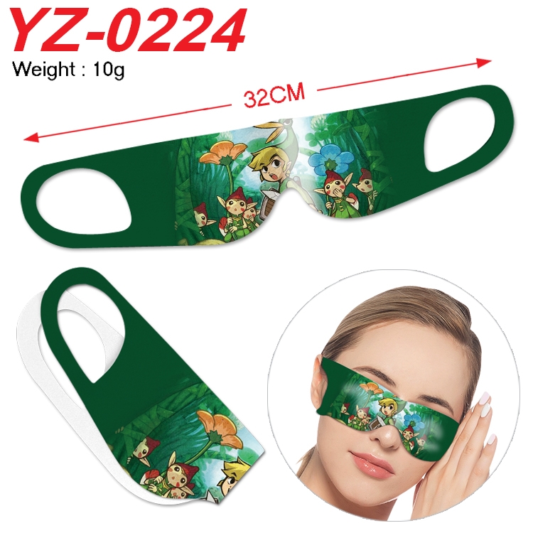 sanrio Anime digital printed eye mask eye patch 32cm price for 5 pcs