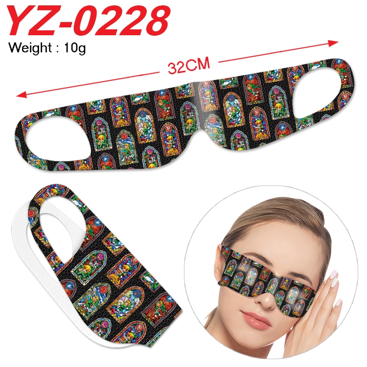 sanrio Anime digital printed eye mask eye patch 32cm price for 5 pcs