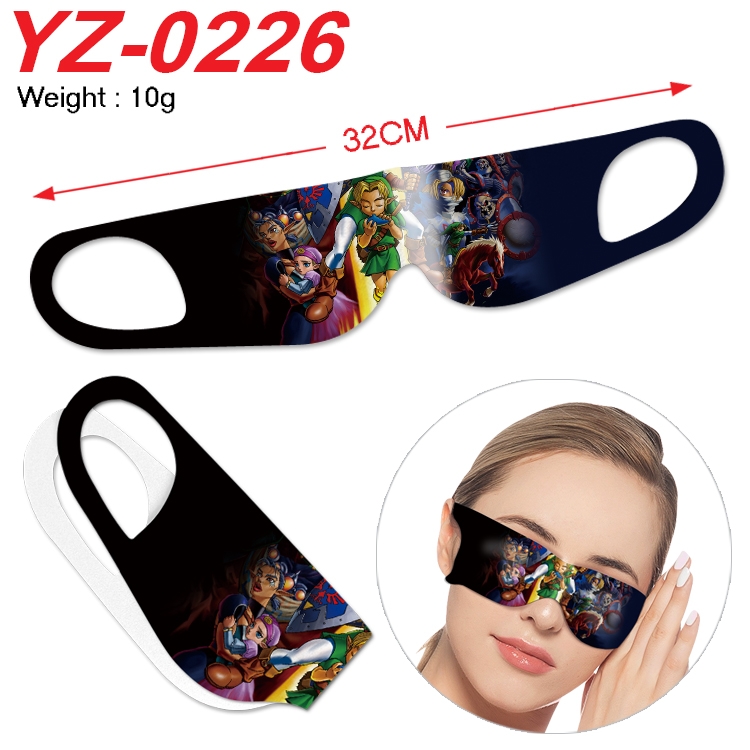 sanrio Anime digital printed eye mask eye patch 32cm price for 5 pcs