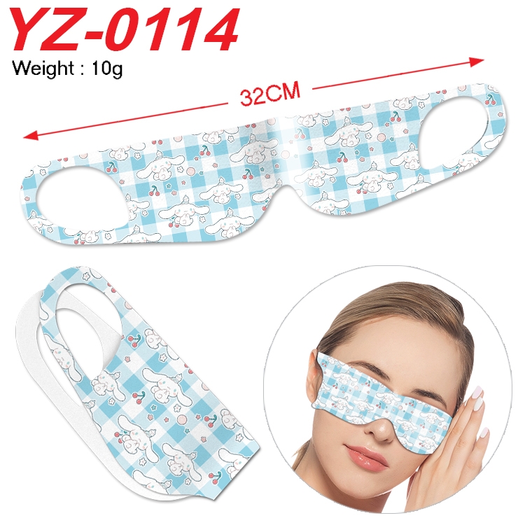 sanrio Anime digital printed eye mask eye patch 32cm price for 5 pcs