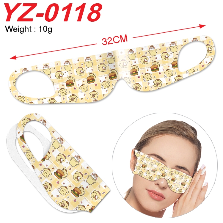 sanrio Anime digital printed eye mask eye patch 32cm price for 5 pcs