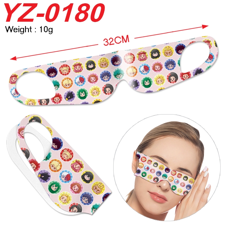 My Hero Academia Anime digital printed eye mask eye patch 32cm price for 5 pcs