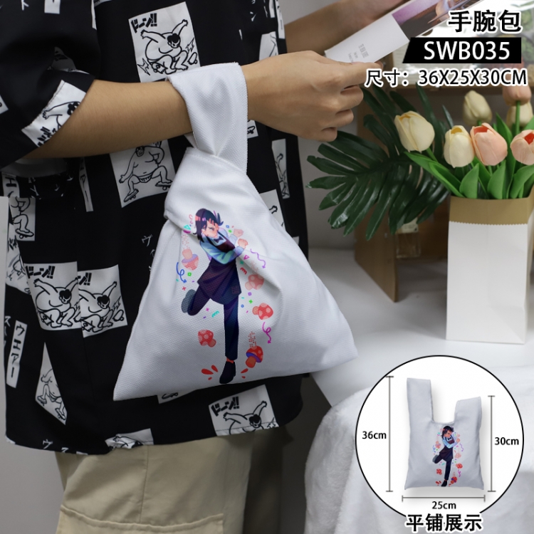 Chainsawman Anime peripheral wrist bag 36x25x30cm