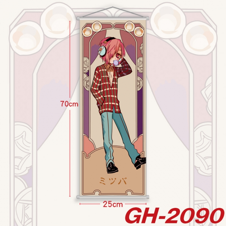 Toilet-bound Hanako-kun Plastic Rod Cloth Small Hanging Canvas Painting Wall Scroll 25x70cm price for 5 pcs
