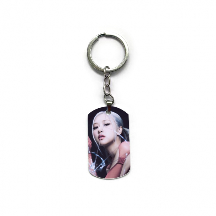 BLACK PINK Anime double-sided full-color printed keychain price for 5 pcs