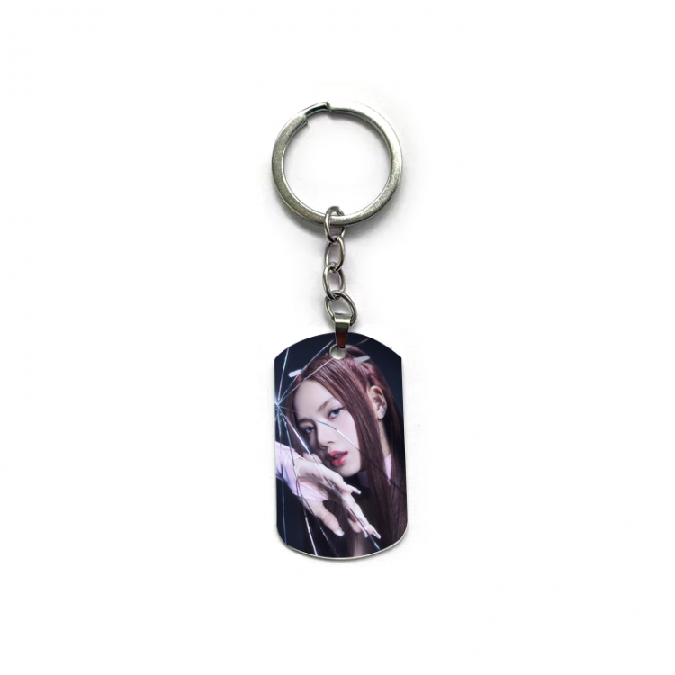 BLACK PINK Anime double-sided full-color printed keychain price for 5 pcs