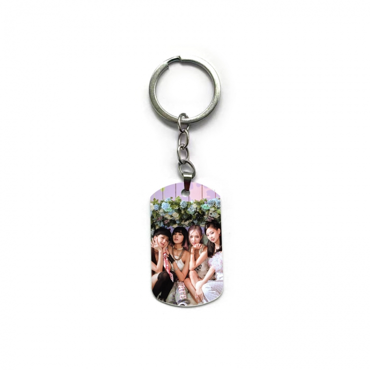 BLACK PINK Anime double-sided full-color printed keychain price for 5 pcs