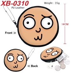 Rick and Morty Anime PU leathe...