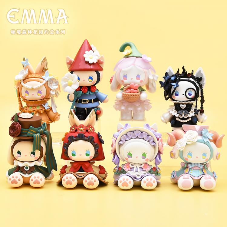 Emma's Secret Forest Dating series 2024 Trendy Blind Box Exquisite Decoration 27X18X12CM a Set of 6