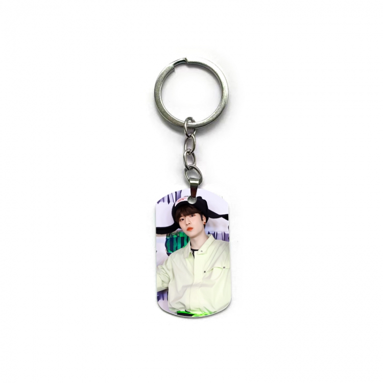 stray-kids Anime double-sided full-color printed keychain price for 5 pcs