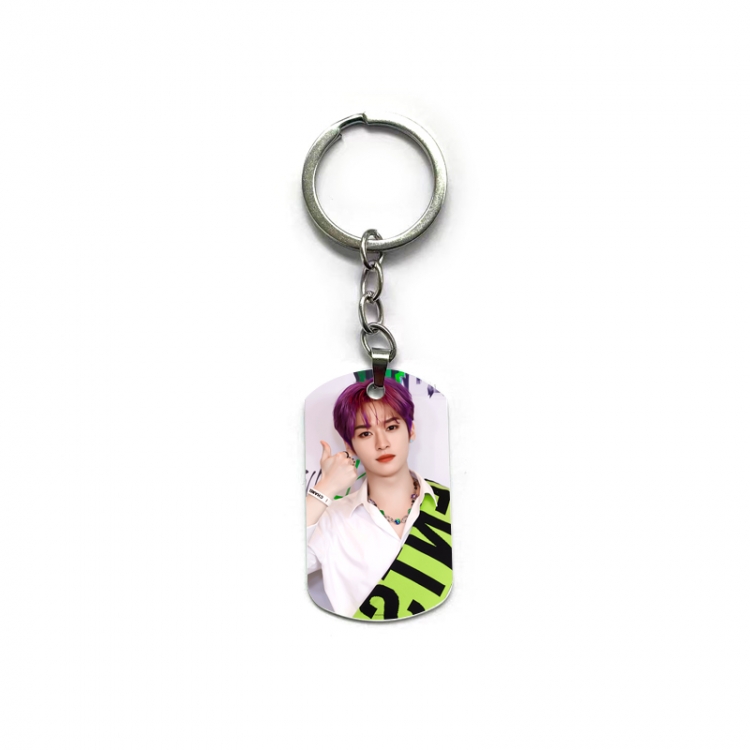 stray-kids Anime double-sided full-color printed keychain price for 5 pcs