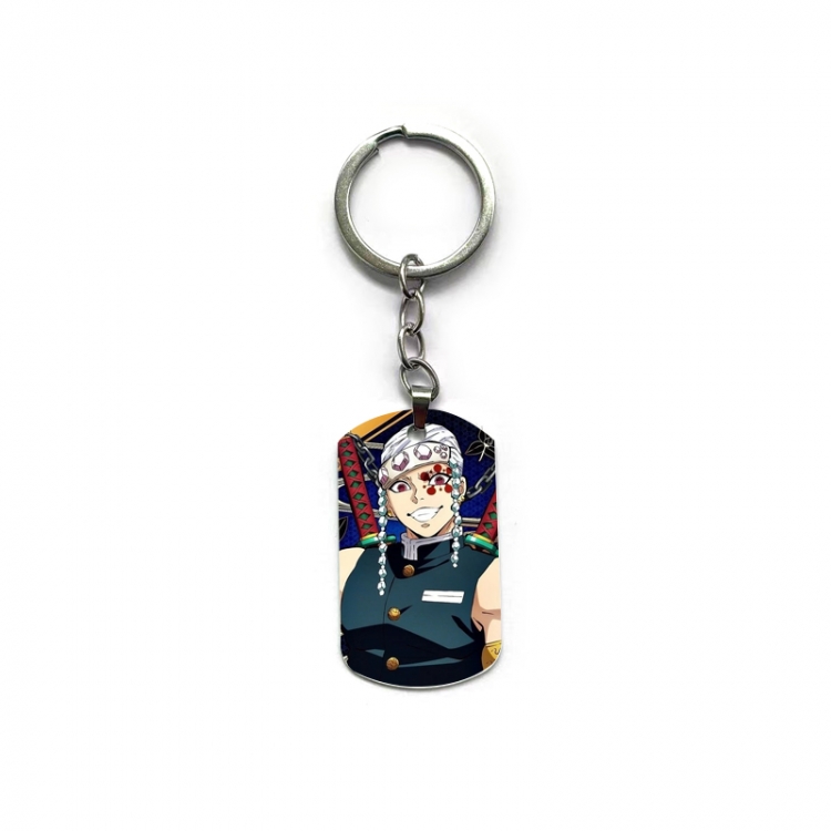 Demon Slayer Kimets Anime double-sided full-color printed keychain price for 5 pcs
