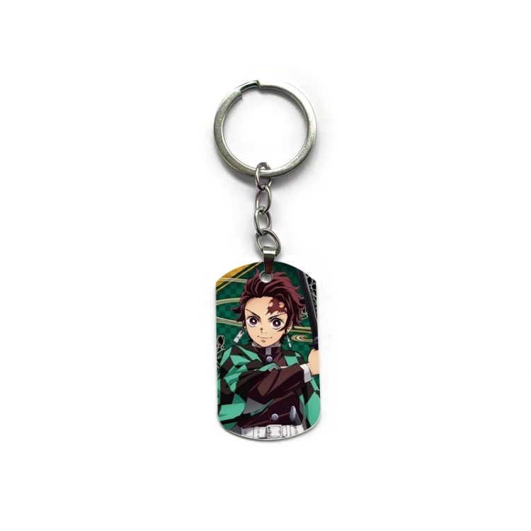 Demon Slayer Kimets Anime double-sided full-color printed keychain price for 5 pcs