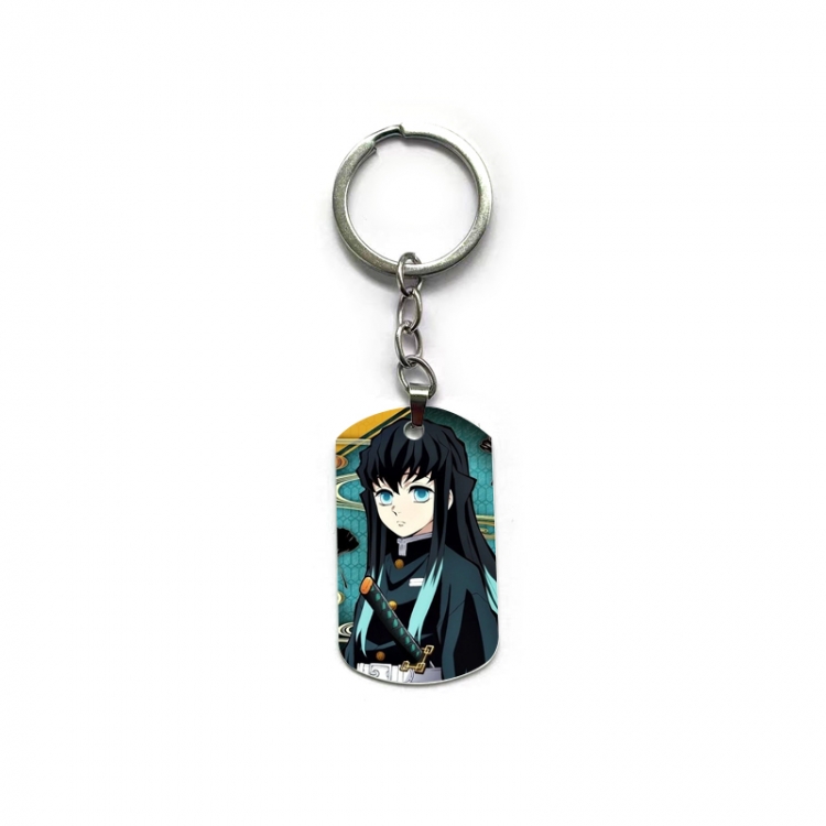 Demon Slayer Kimets Anime double-sided full-color printed keychain price for 5 pcs