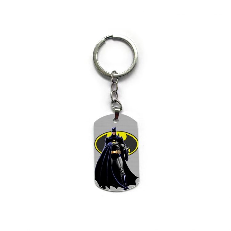 Batman Anime double-sided full-color printed keychain price for 5 pcs