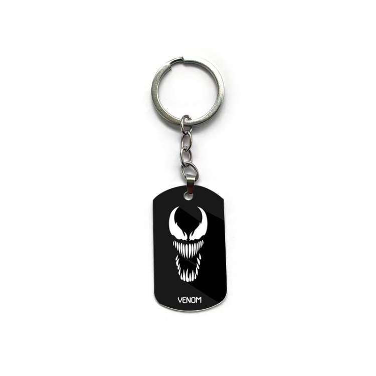 venom Anime double-sided full-color printed keychain price for 5 pcs