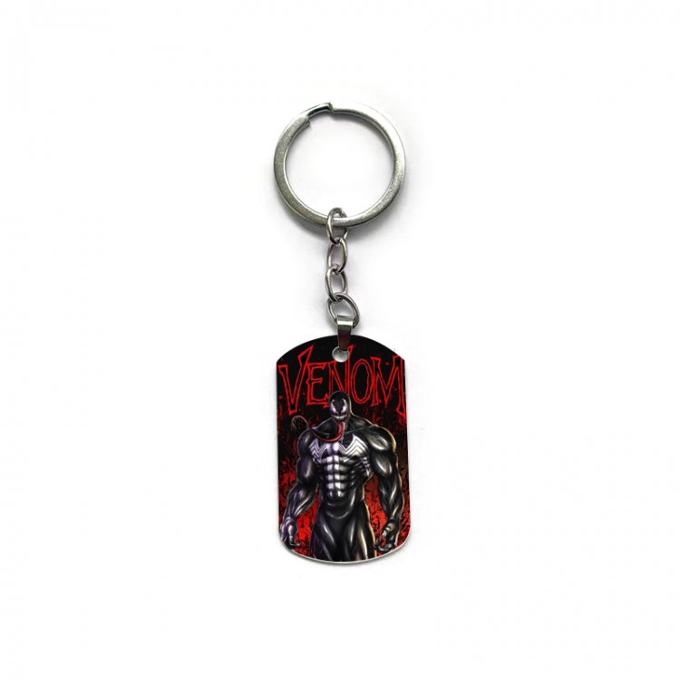 venom Anime double-sided full-color printed keychain price for 5 pcs