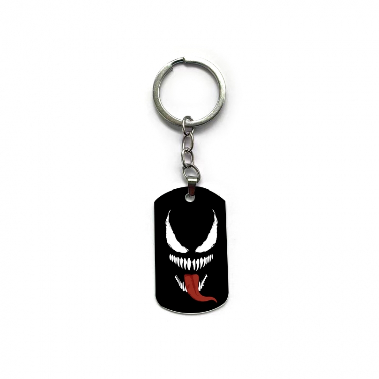 venom Anime double-sided full-color printed keychain price for 5 pcs