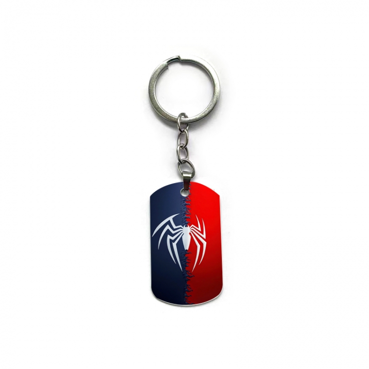 Spiderman Anime double-sided full-color printed keychain price for 5 pcs