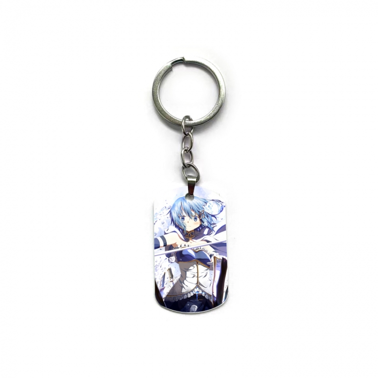 Magical Girl Madoka of the Magus Anime double-sided full-color printed keychain price for 5 pcs
