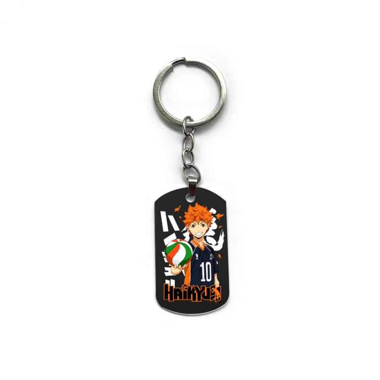 Haikyuu!! Anime double-sided full-color printed keychain price for 5 pcs