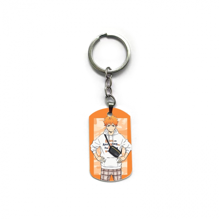 Haikyuu!! Anime double-sided full-color printed keychain price for 5 pcs