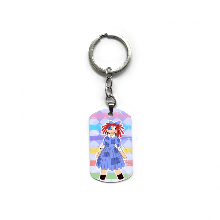 The Amazing Digital Circus Anime double-sided full-color printed keychain price for 5 pcs