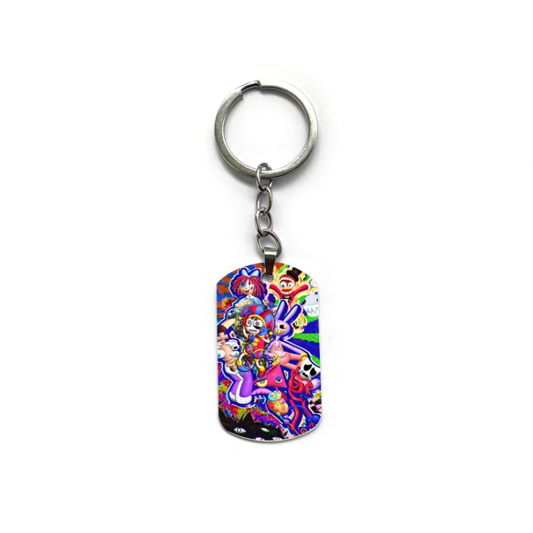 The Amazing Digital Circus Anime double-sided full-color printed keychain price for 5 pcs