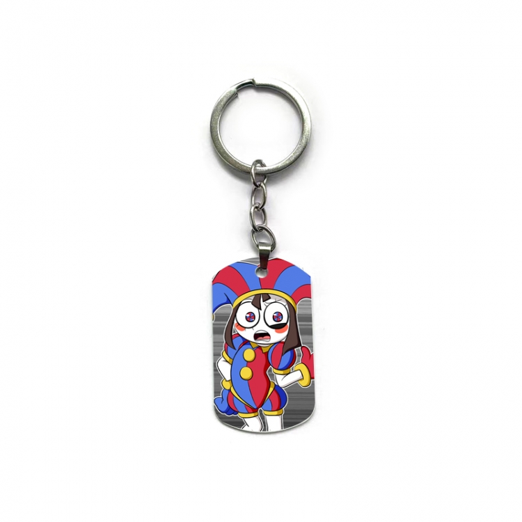 The Amazing Digital Circus Anime double-sided full-color printed keychain price for 5 pcs