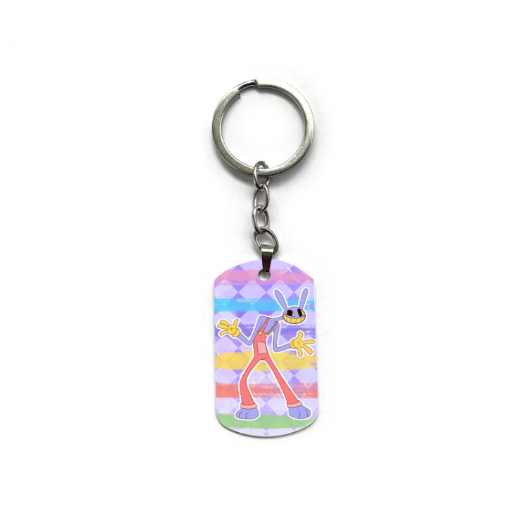 The Amazing Digital Circus Anime double-sided full-color printed keychain price for 5 pcs