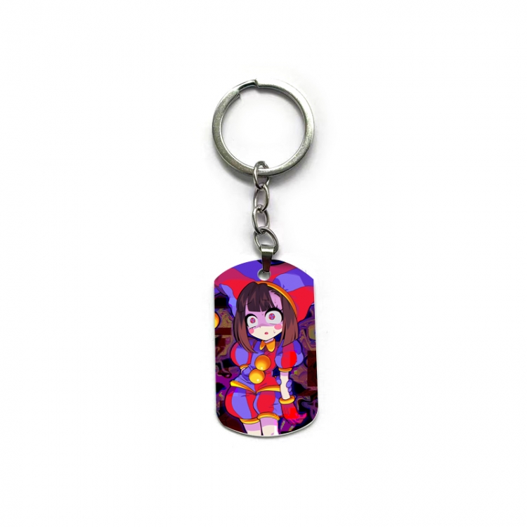 The Amazing Digital Circus Anime double-sided full-color printed keychain price for 5 pcs