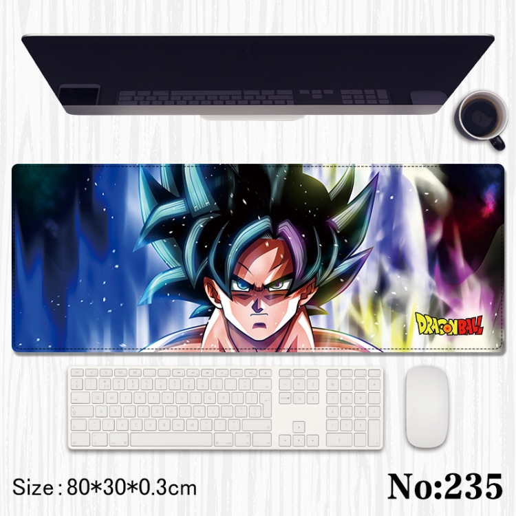 DRAGON BALL Anime peripheral computer mouse pad office desk pad multifunctional pad 80X30X0.3cm